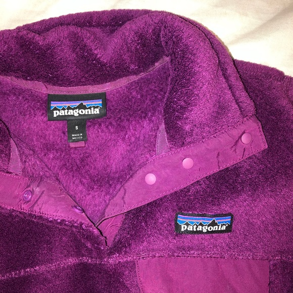 Women’s Patagonia Re-Tool Snap T Fleece Pull Over - Picture 3 of 3